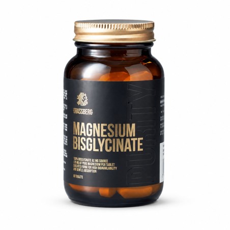 Grassberg Magnesium Bisglycinate - Glicinat de Magneziu