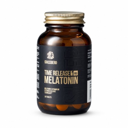 Grassberg Melatonin 1 mg Time Release - 120 Tablete
