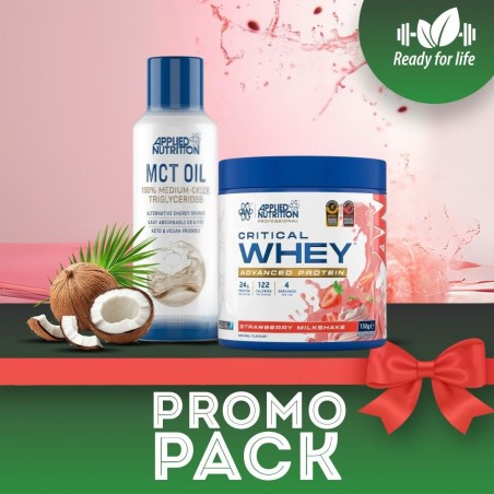 Promo Pack - Dieta Keto MCT Oil + Clear Whey Protein Applied Nutrition