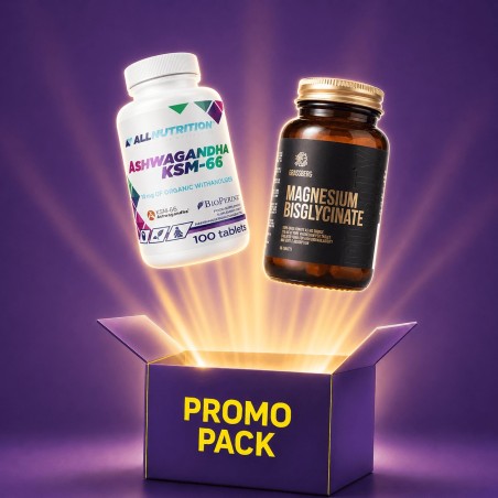 Pachet Promoțional | Magneziu Bisglicinat + Ashwagandha KSM-66