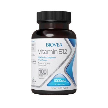 Biovea Vitamin B12 1000 Methylcobalamin Fast Dissolve - Vitamina B12