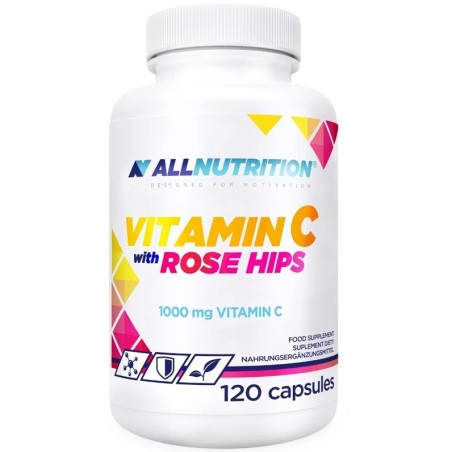 AllNutrition Vitamin C with Rose Hips | Vitamina C cu Măceșe