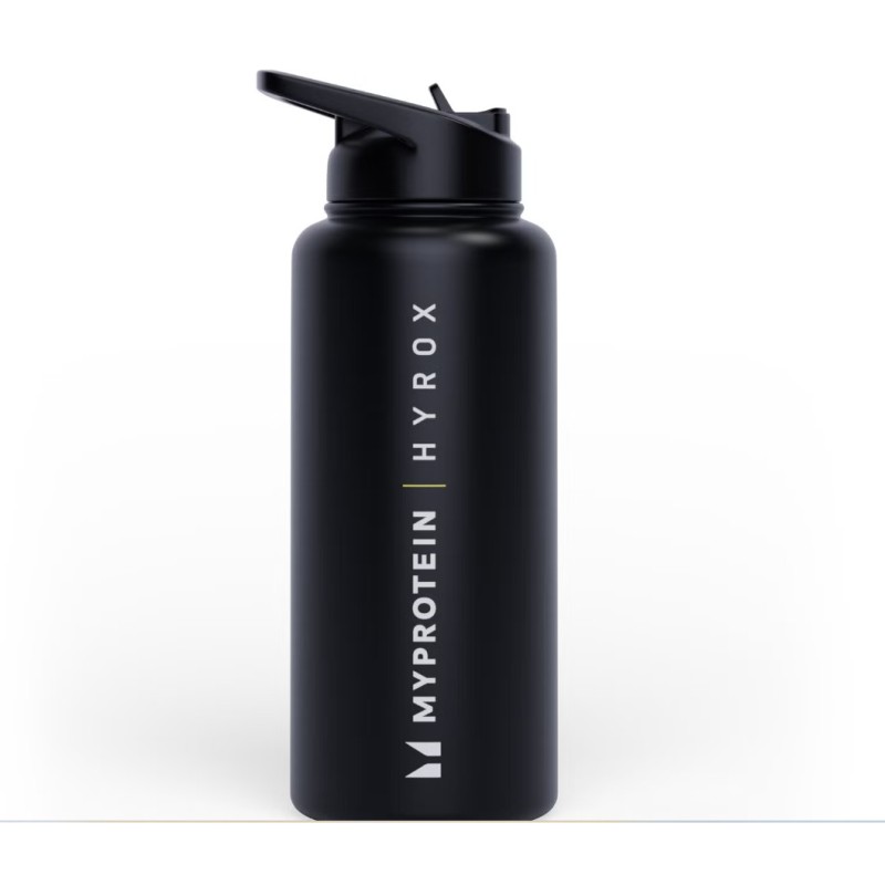Myprotein HYROX Recycled Metal Bottle – Sticlă metalică reutilizabilă pentru sport