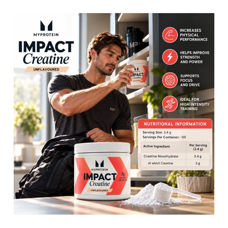 Myprotein Creatine Monohydrate Powder - Creatina