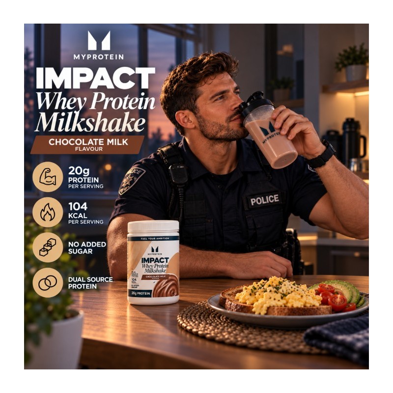 MyProtein Impact Whey Protein Milkshake | Proteină din zer Premium