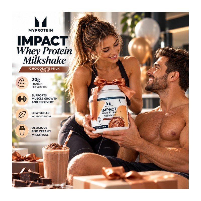 MyProtein Impact Whey Protein Milkshake | Proteină din zer Premium
