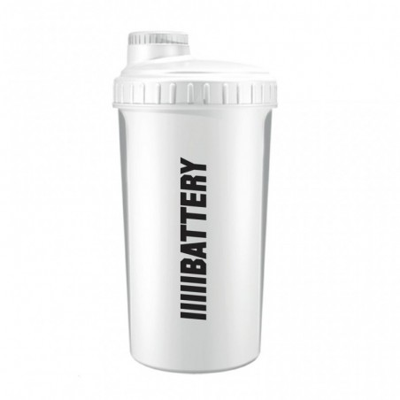 Battery Nutrition Shaker White
