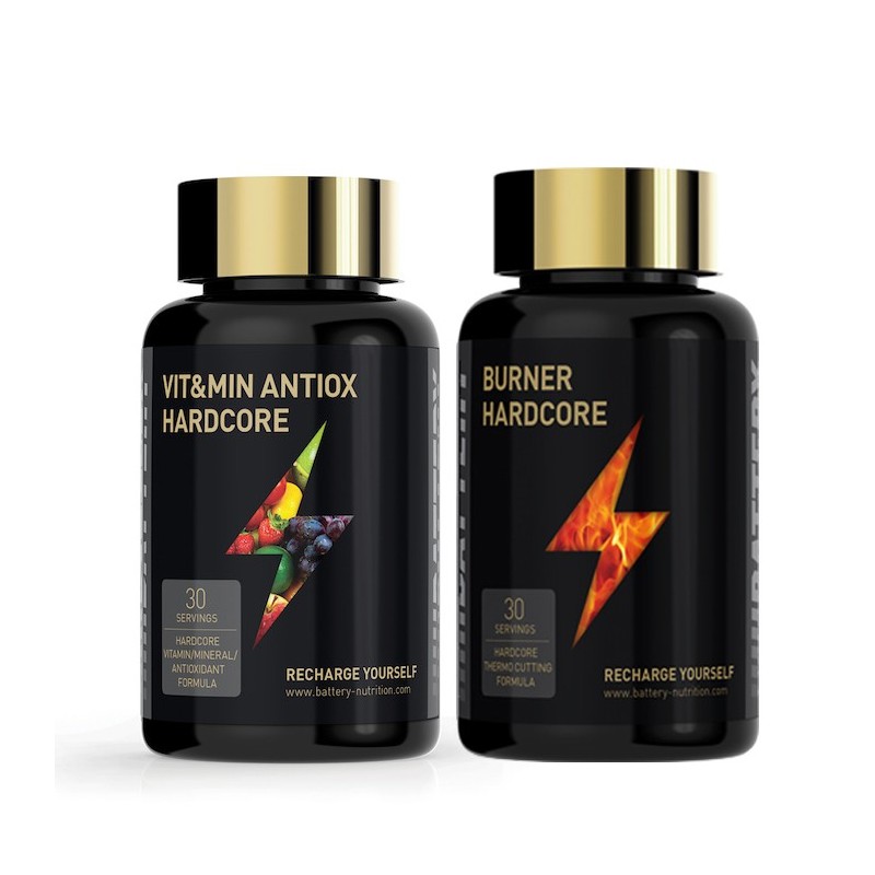 Promo Pack - Battery Hardcore - Burner + Vit&Min
