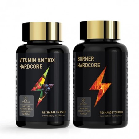 Promo Pack - Battery Hardcore - Burner + Vit&Min