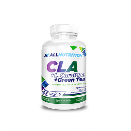 Allnutrition CLA + L-Carnitine + Green Tea - Arzător de grăsimi lipotropic