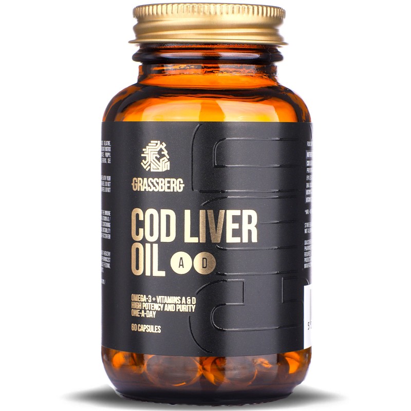 Grassberg Cod Liver Oil + A + D