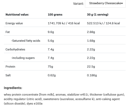 Continutul - AllNutrition Whey Lactose Free 700g 3