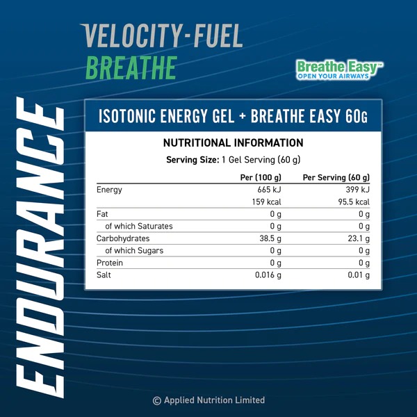 Applied Nutrition Endurance - Isotonic Energy Gel - Breathe